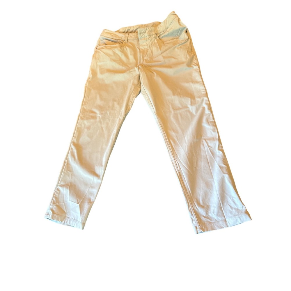 Lululemon Men's Beige Trousers Size 32 Athleisure Casual Pants